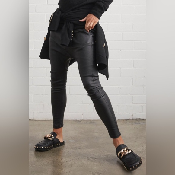 NWT - Decjuba Austin Drop Crotch Pant - Size 2 (AU 6) - Picture 2 of 5